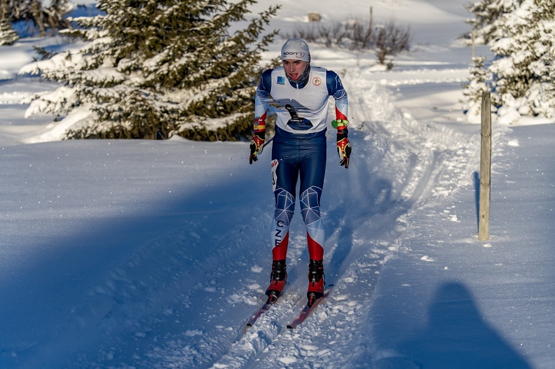 1. kolo SP Norsko, Sprint 10. 1. 2025, Marek Sterba
