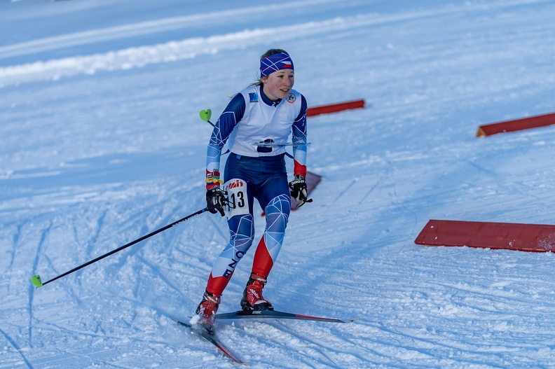 1. kolo SP Norsko, Sprint 10. 1. 2025, Anežka Hlaváčová