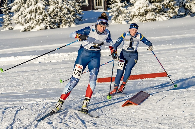 1. kolo SP Norsko, Sprint 10. 1. 2025, Johanka Šimková
